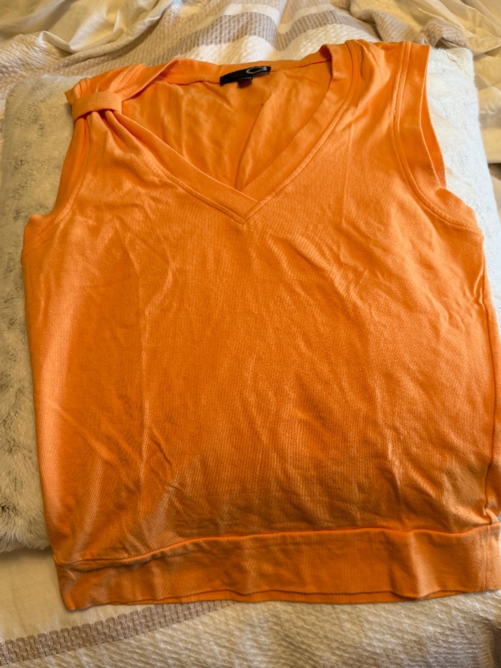 Orange tank top by Dynamite - medium - Picture 4 of 5